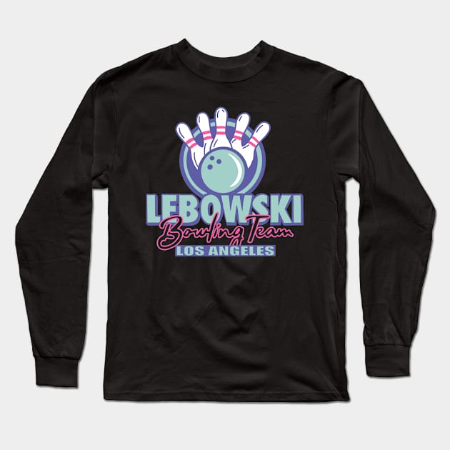 Lebowski bowling team Long Sleeve T-Shirt by Store freak